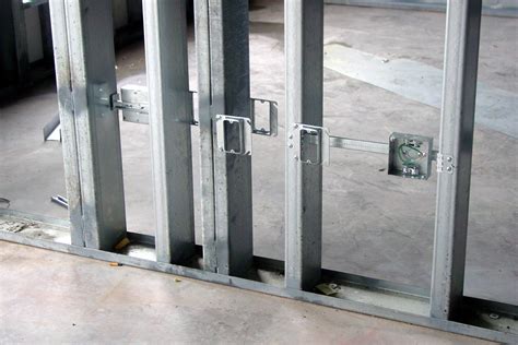 metal stud torsion box|Torsional capacity of built up light gage members .